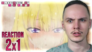 WE ARE BACK!! | Classroom of the Elite Season 2 Episode 1 Reaction