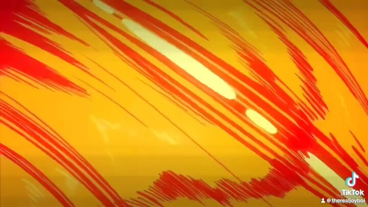 Zoro on fire king of hell