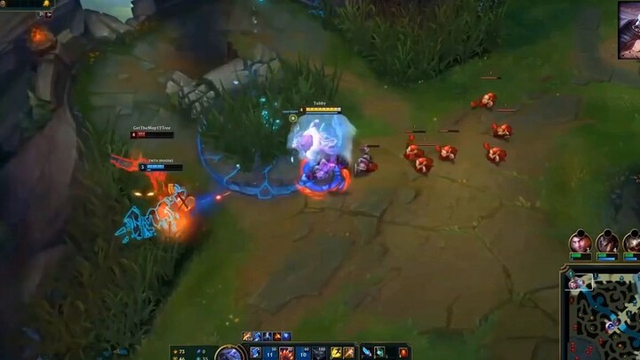 VOLIBEAR MONTAGE -  "Cầm tank đi top thì gánh kiểu gì??"