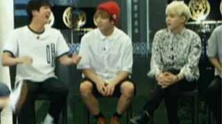 和闵玧其一起跳探戈