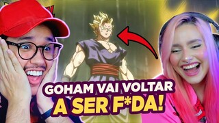 React/Análise do NOVO TRAILER de Dragon Ball Super: Super Hero!