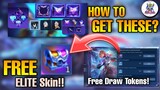 Free ELITE SKIN Event | Psionic Oracle Free Draw Tokens | How to Get 515 Event Free Rewards MLBB