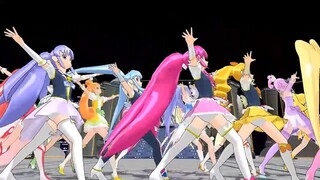 【mmdプリキュア】ハピプリ＆ドキプリ＆スマプリでカガリビト