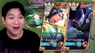Main Bareng Top Global Zilong & Natalia, Emang Ga Salah Jadi Global! - Mobile Legends