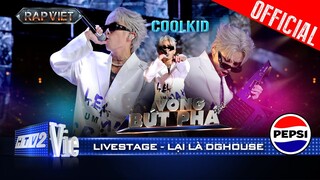 Lại Là DG HOUSE - CoolKid ft. RHYDER bung rap khuấy đảo sân khấu | Rap Việt 2024 [Live Stage]