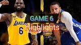 LOS ANGELES LAKERS VS GOLDEN STATE WARRIORS GAME 6 HIGHLIGHTS