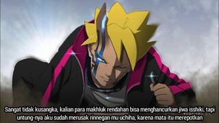 BORUTO EPISODE 218 SUB INDONESIA FULL - SINOPSIS MOMOSHIKI MENGAMBIL ALIH TUBUH BORUTO KEMBALI