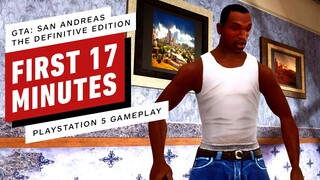 Grand Theft Auto San Andreas: Definitive Edition - First 17 Minutes of Gameplay on PS5 (4K)