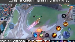 Ignis ra chiêu nhanh như máy khâu p2 #songvigame