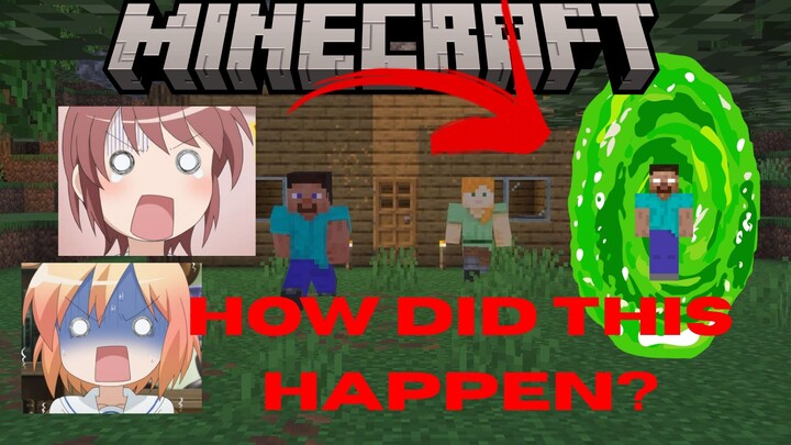 a new dimension in minecraft?! 😱 where i am bro??