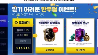 NHẬN 12 ICON 110 & 101 CHỈ TRONG 20  PHÚT _ Fifa Mobile Hàn Quốc