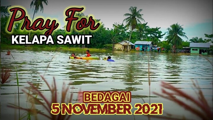 Banjir Kiriman Melanda Tanjung Beringin Serdang Bedagai ( 5 NOVEMBER 2021)