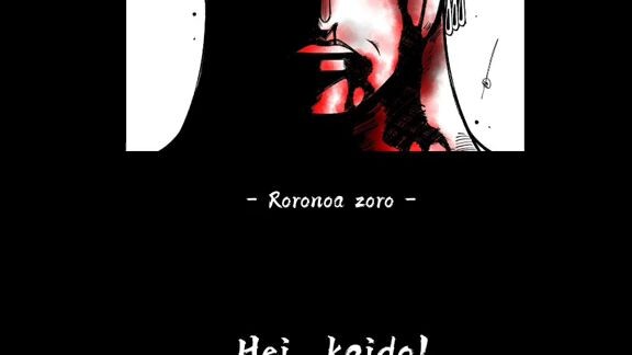 kesetiaan Zoro kepada kapten.