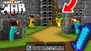 we were CAUGHT SNEAKING around our MAIN ENEMIES Base! - Minecraft at War #2