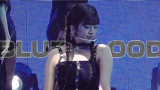 อัน ยู จิน เลือดสีน้ำเงิน [Double Twist x Black Long Straight] แฟนช็อตตัดผสม 230218
