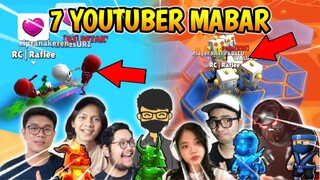 KEGABUTAN BERSAMA 7 YOUTUBER STUMBLE GUYS INDONESIA ! Salah gendong woiii... 😭🤣Ngakak