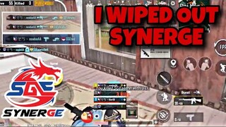 I WIPED OUT SYNERGE IN SANHOK | TIER 1 SCRIMS HIGHLIGHTS | IPHONEXR