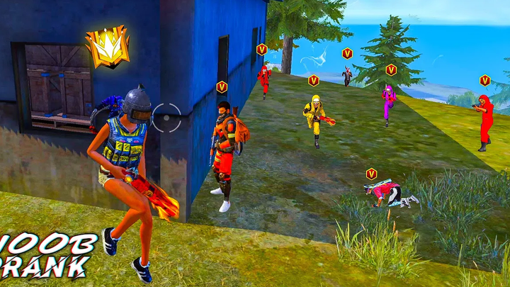 Hard Lobby Impossible Solo Vs Squad การเล่นเกมแบบเต็ม Garena Free Fire