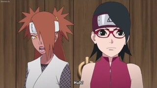 Sarada Gets Jealous That Boruto Finds Cho Cho Cute