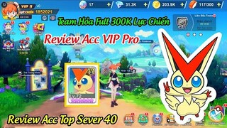 Mega Đại Chiến - Review Victini 300K Lực Chiến & Team Hỏa Top Sever 40  - Code Mega Đại Chiến