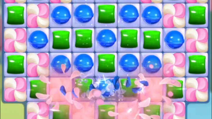 BANYAK SEKALI PERMEN BIRU DAN HIJAU | CANDY CRUSH