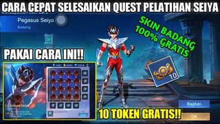 CARA CEPAT SELESAIKAN SELURUH QUEST EVENT PELATIHAN SEIYA MOBILE LEGENDS!! KLAIM 10 TOKEN GRATIS