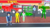 Yuta Mio Usir Zombie Pakai Mobil Pemadam Kebakaran - Sakura Takagi Bisa Kabur | Sakura Simulator