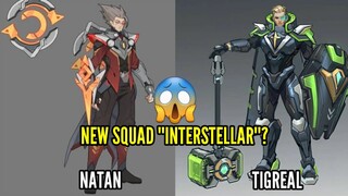 New SQUAD? 😱😱 | INTERSTELLAR SQUAD Tigreal & Natan | MLBB