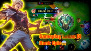 AKU MENCOBA MAIN LUKAS DI RANK EPIC😱🗿