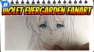 Fanart Painting Tutorial / Violet Evergarden / Anime Painting_6