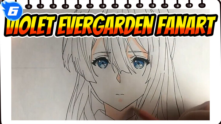 Fanart Painting Tutorial / Violet Evergarden / Anime Painting_6