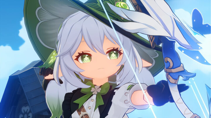 Trang phục giống Klee phiên bản thanh lịch của Nahida