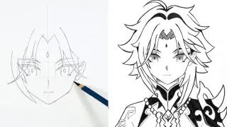 How to Draw XIAO | Genshin Impact | Step by Step