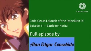 Code Geass: Lelouch of the Rebellion R1 Episode 11 – Battle for Narita