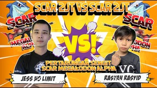 SCAR 2JT VS SCAR 2JT! GILA GUYS AIMNYA KAK JESS MANTAP PARAH! KEKUATAN SCAR MEGALODON