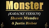 Monster - Shawn Mendes, Justin Bieber (Karaoke/Instrumental)