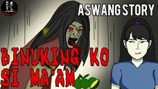 BINUKING KO SI MA'AM | TAGALOG ANIMATION STORY | ASWANG ANIMATED HORROR STORY