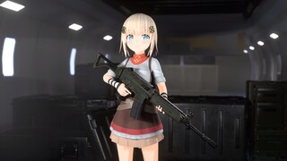 [MMD]Thử nghiệm mô hình của FNC <Girls Frontline>|<Rising Tide>