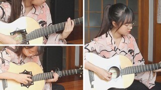[Âm nhạc]<Immortal Sound Above Cloud Palace> guitar Fingerstyle