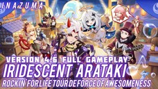 Iridescent Arataki Rockin' for Life Tour de Force of Awesomeness (EVENT Story) | Genshin Impact 4.6