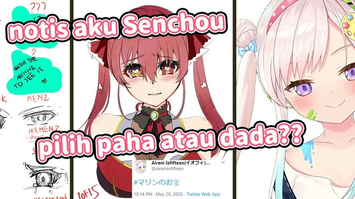 【HoloID Clip】Iofi Ketika Ditanya Pilih Paha atau Dada