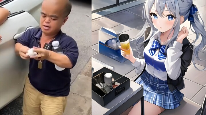 What happens if you paint a dwarf compressed towel 20 times with AI?