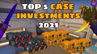 CSGO - TOP 5 CASE INVESTMENTS 2021 | elsu