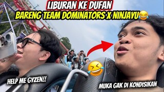 AJAK KEN PC & HALLAND LIBURAN KE DUFAN‼️ BARENG TEAM DOMINATORS X NINJAYU 😂