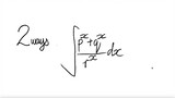 2 ways: exp integral ∫(p^x + q^x)/r^x dx