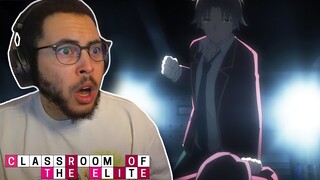 THEY ARE THROWING HANDS!! Classroom of the Elite Season 2 Episode 12 REACTION!