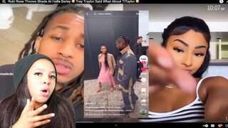 Rubi Rose Throws Shade At Halle Bailey | Reaction