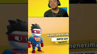 Ekspresiku Ketika Dapet Skin SUPER GUY😂 #stumbleguys #shorts #short #shortsvideo #shortvideo