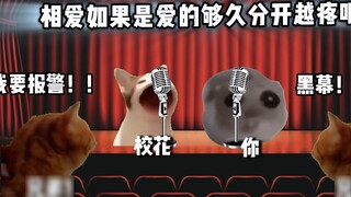 When the accompaniment of your campus singer's performance is suddenly interrupted!