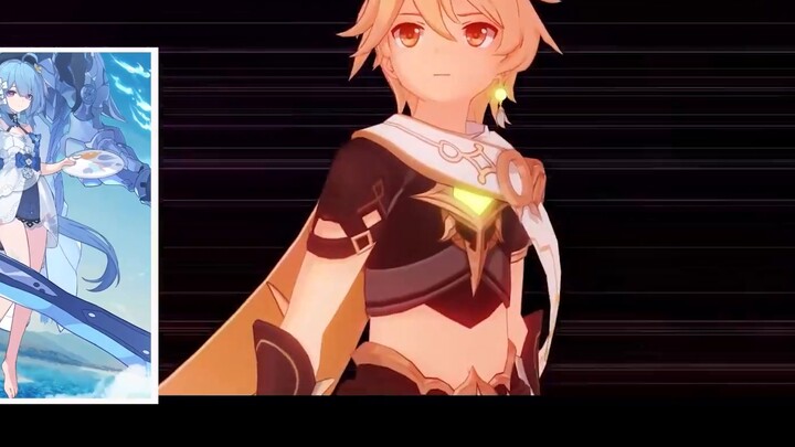 "Genshin Impact / Honkai Impact 3" Sora: Nilu, apakah ini fotomu? Kenapa warnamu berbeda